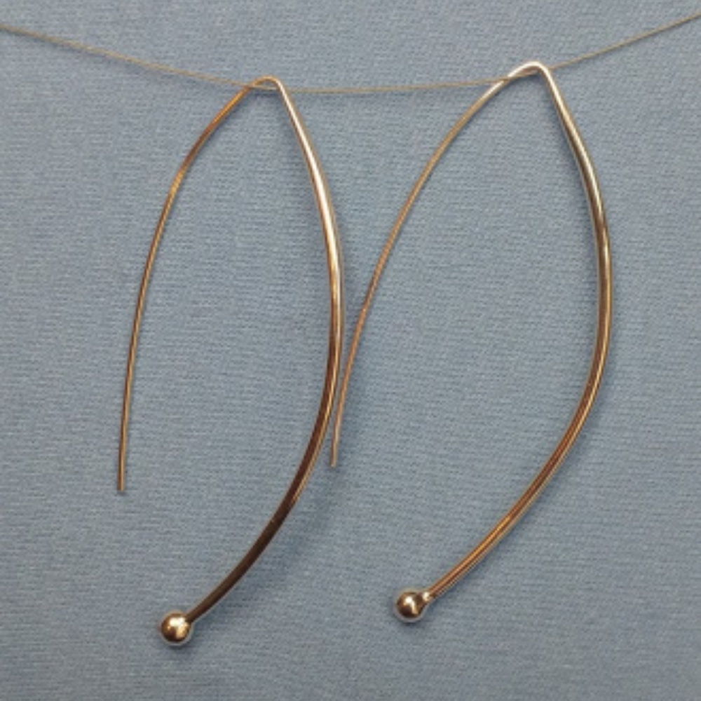 Silpada Spheres on Wires Drop Earrings